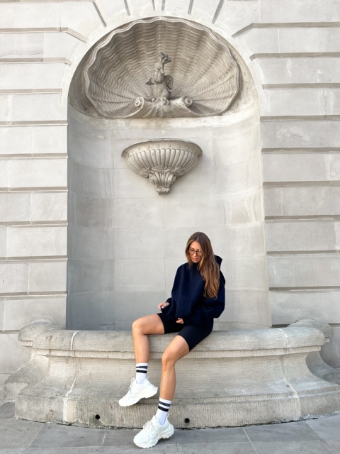 MIDNIGHT LONGLINE HOODIE