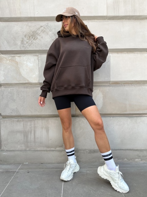 COCOA LONGLINE HOODIE